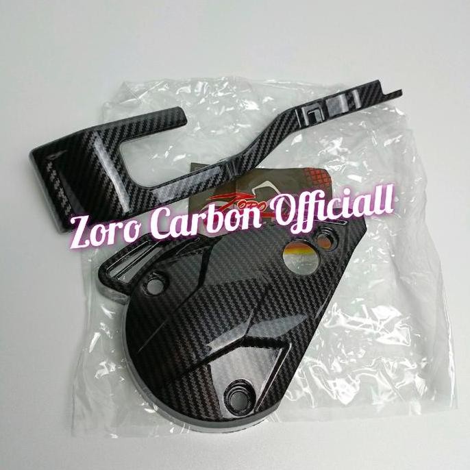 Cover Tutup Sensor Carbon / Tutup Keong Cvt Carbon Vario 125 / Vario 150 Led Old Lama 2015-2017 Carb