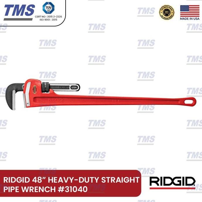 Kunci Pipa Ridgid Pipe Wrench 48" #31040 Original