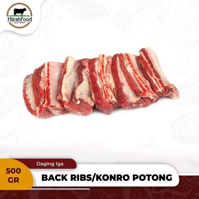 

Back Ribs / Konro / Daging Sapi Iga Konro Utuh / Potongan (Qty. 1 Kg)
