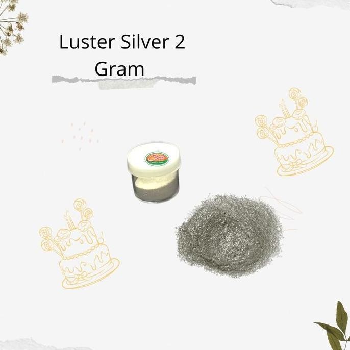 

^%^%^%^%] LUSTER DUST SILVER 2 GRAM (BUBUK SILVER)