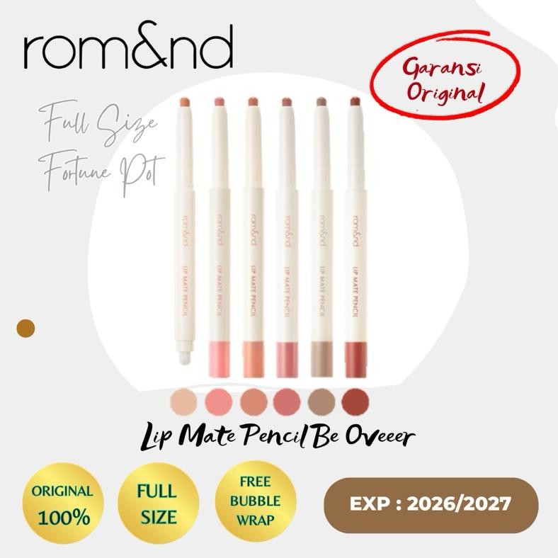 [Ready] ROMAND Lip Mate Pencil - Romand Lip Liner