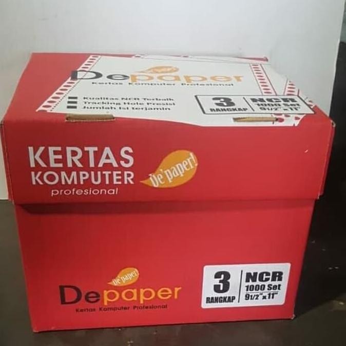 

3 Ply Full Warna Kertas Continuous Form Depaper