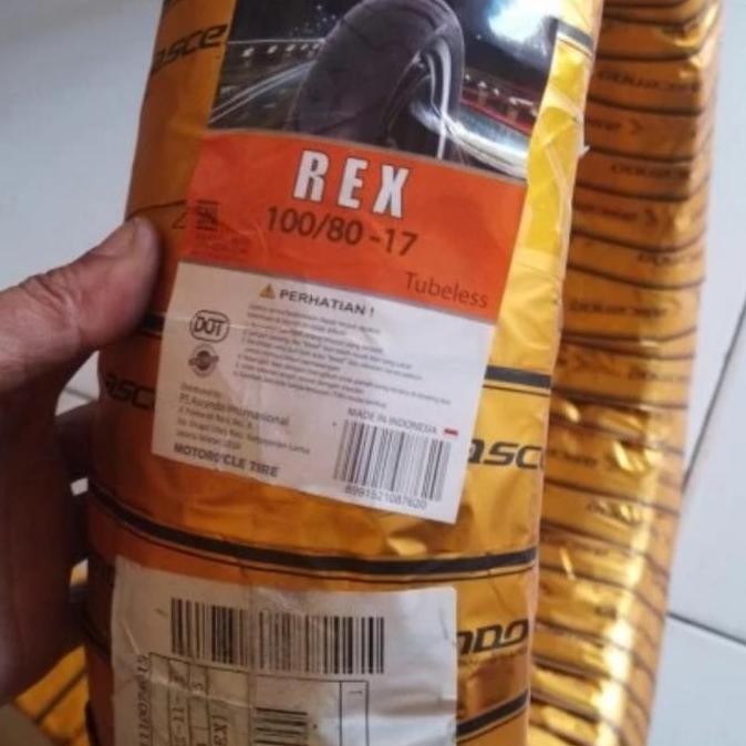 ------] ban luar motor sport tubles 100/80-17 ascendo