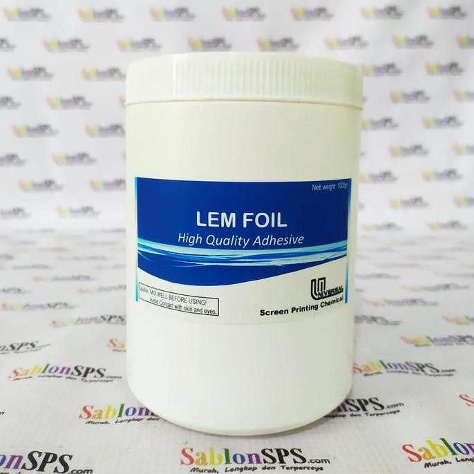 

Lem Foil Sablon 1 Kg Lem Transfer Hot Stamping Tekstil Kain
