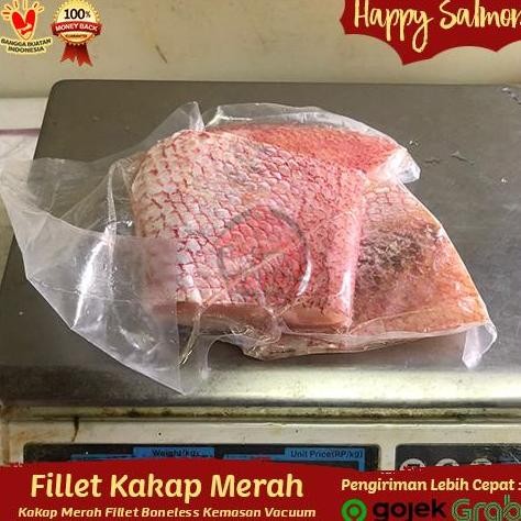 

Ikan Kakap Merah Fillet Kemasan 500Gr - Kakap Merah (Red Snapper)