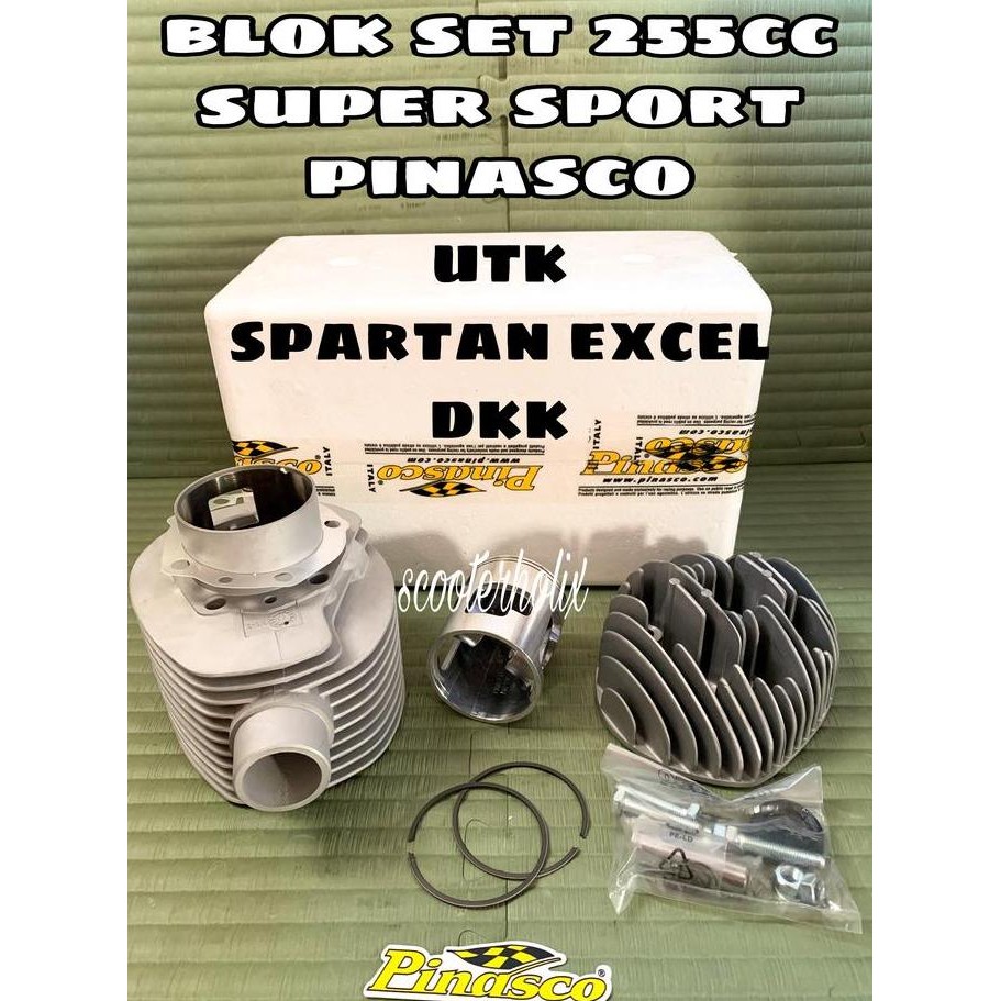 Blok Set PINASCO SPORT 225cc utk Vespa PX EXCEL 200 SPARTAN dkk
