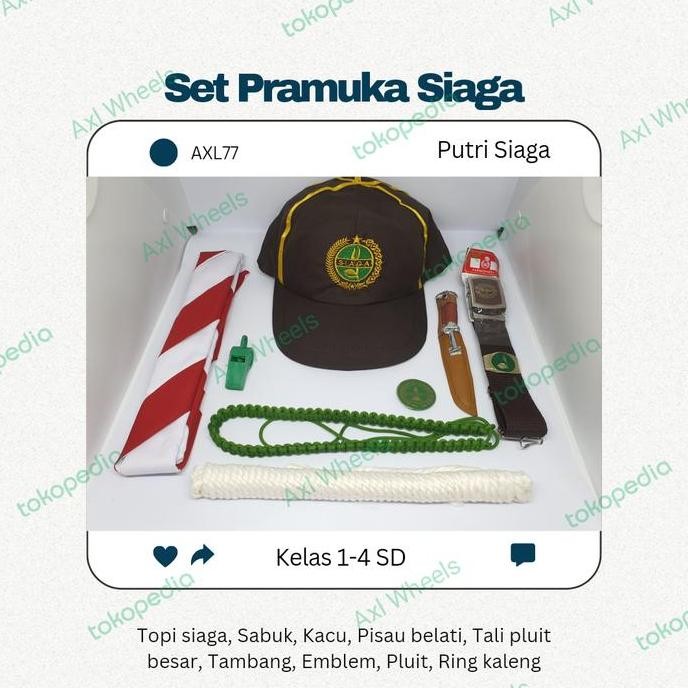 

<<<<<] SET PRAMUKA SD SIAGA PUTRI