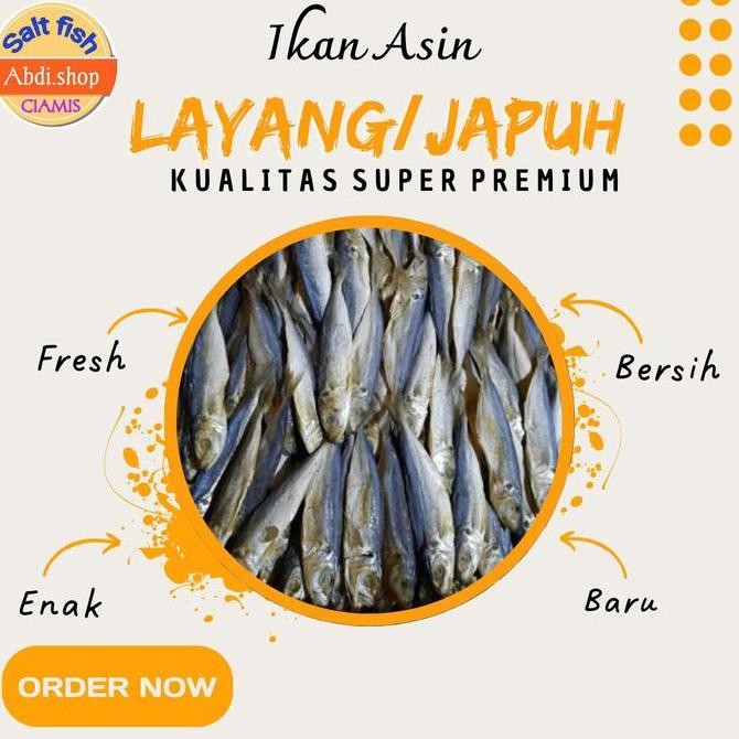 

Ikan Asin Layang/ Japuh 500 Gram Termurah