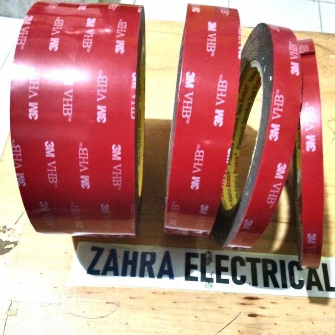 Double Tape 3M VHB 48mm x 4.5m - Lem Bolak-Balik Super Kuat Asli 3M
