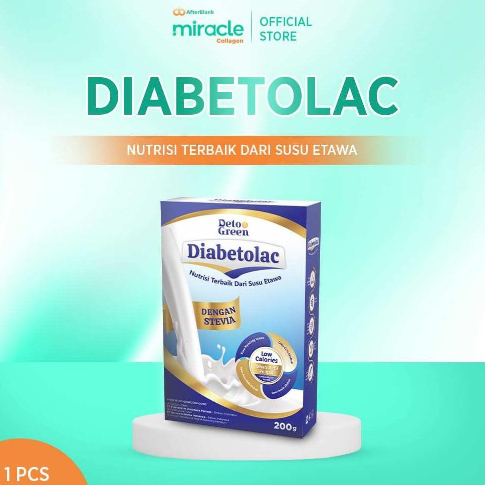 

Diabetolac Susu Kambing Murni Tinggi Serat Untuk Gula Darah Stabil 200 Gram