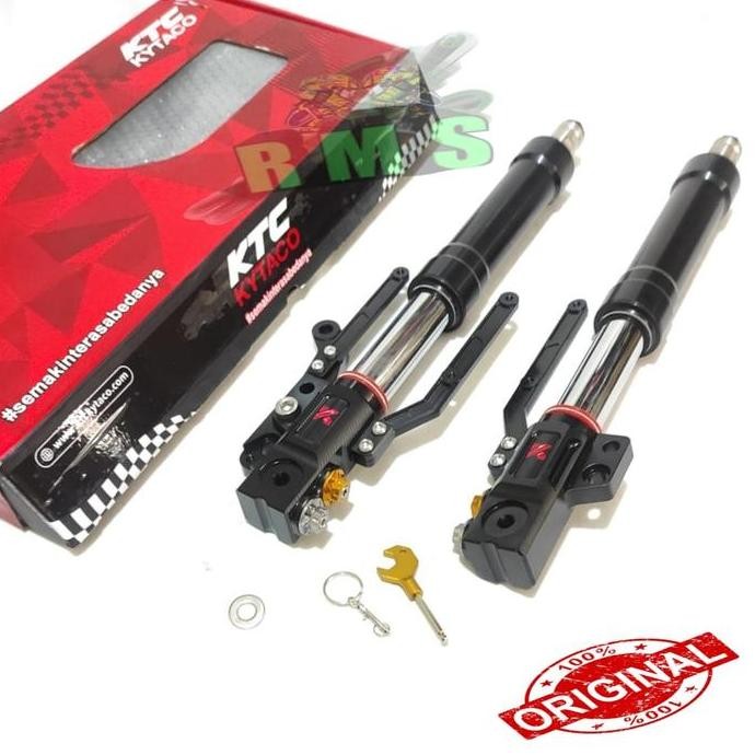Shock depan up side down USD Ktc Aerox 155 Orinal Ktc Kytaco