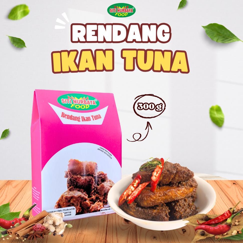 

Rendang Ikan Tuna Siti Nurbaya Food 300 gram