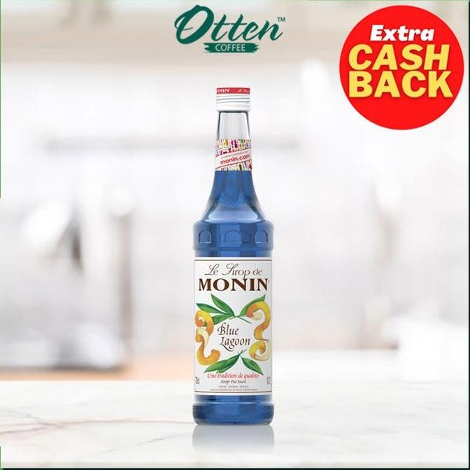 

Monin - Syrup Blue Lagoon (700 Ml) - Sirup Minuman Rasa Blue Curacao