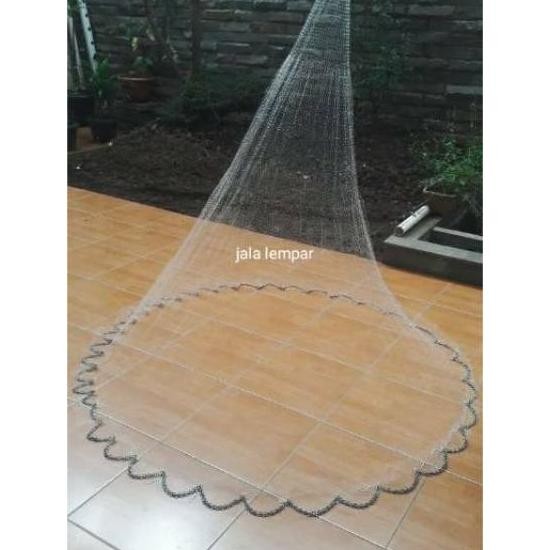 Jala Lempar Panjang 21 Meter Jaring Jala Ikan
