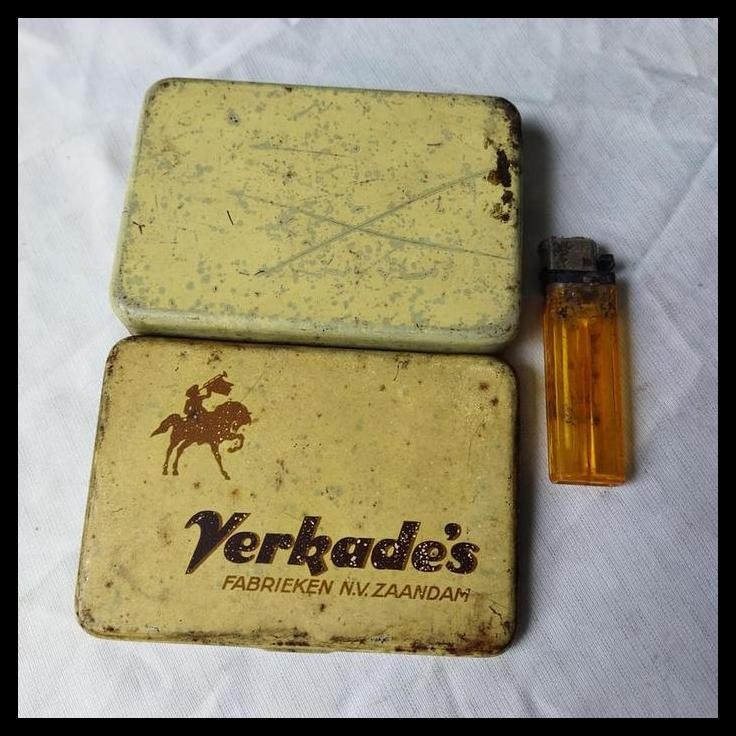 TERBARU PAJANGAN KOTAK KALENG KOSONG VERKADE'S 