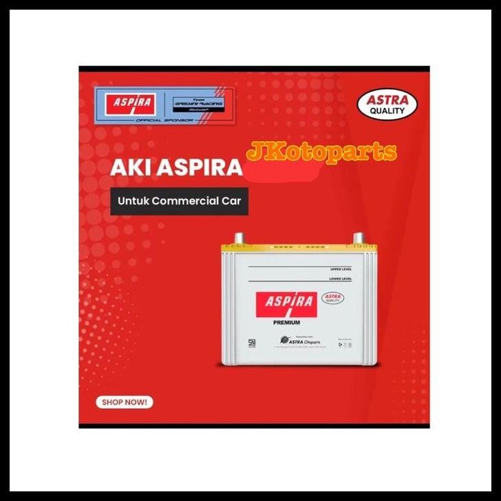 DISKON AKI MOBIL ASPIRA PREMIUM BASAH NS70 ASTRA 