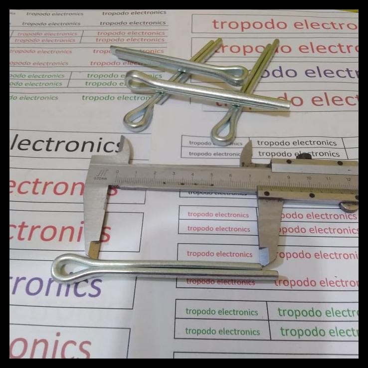 

TERMURAH COTTER PIN / SPLIT PIN / PENA BELAH UKURAN M8X75 !!!!!