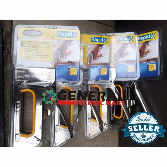 

ready !!! Rapid R-23 Original Alat Staples Gun Tacker Tembak Stapler Tackers R23