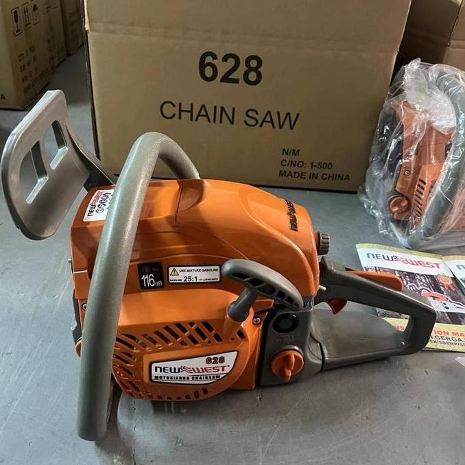 ready  termurah"chainsaw new west 628 bar 24 inchi