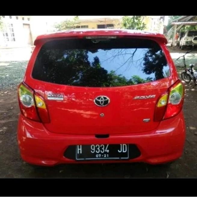 spoiler toyota agya daihatsu ayla 2012-2021 plus lamp model original oem