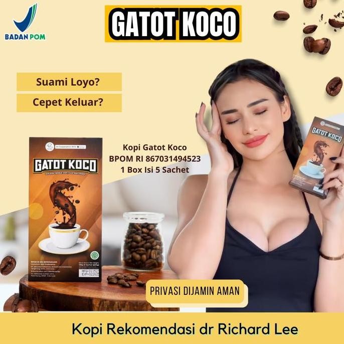 

Kopi Gatot Koco Dr Richard Lee - Gatot Koco Isi 5 Sachet I Gatot Koco