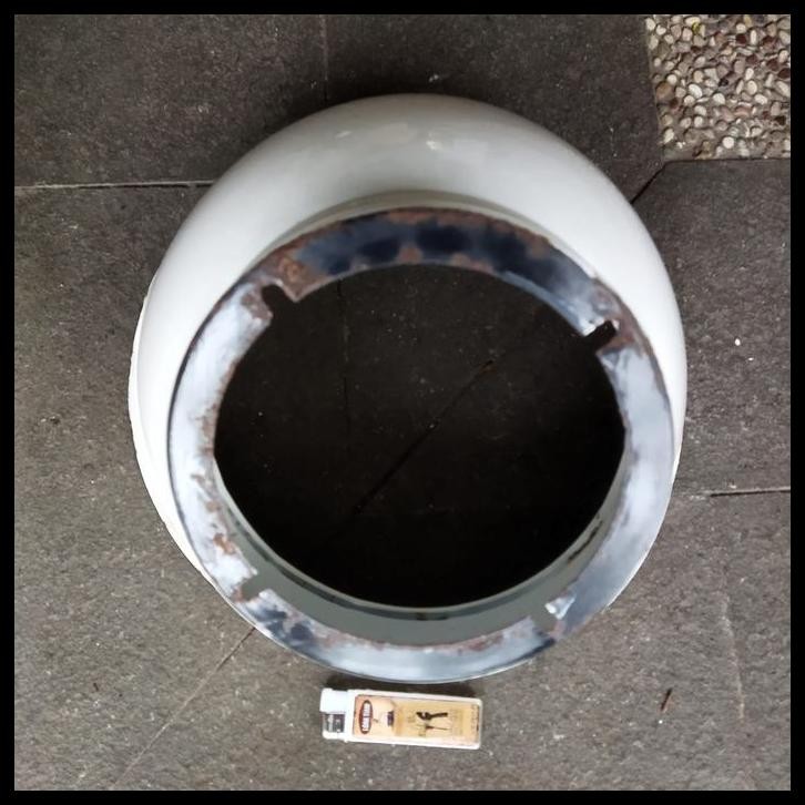 BEST DEAL VINTAGE 1940 KAP LAMPU ENAMEL RUSSELL & STOLL CO. N.Y. 