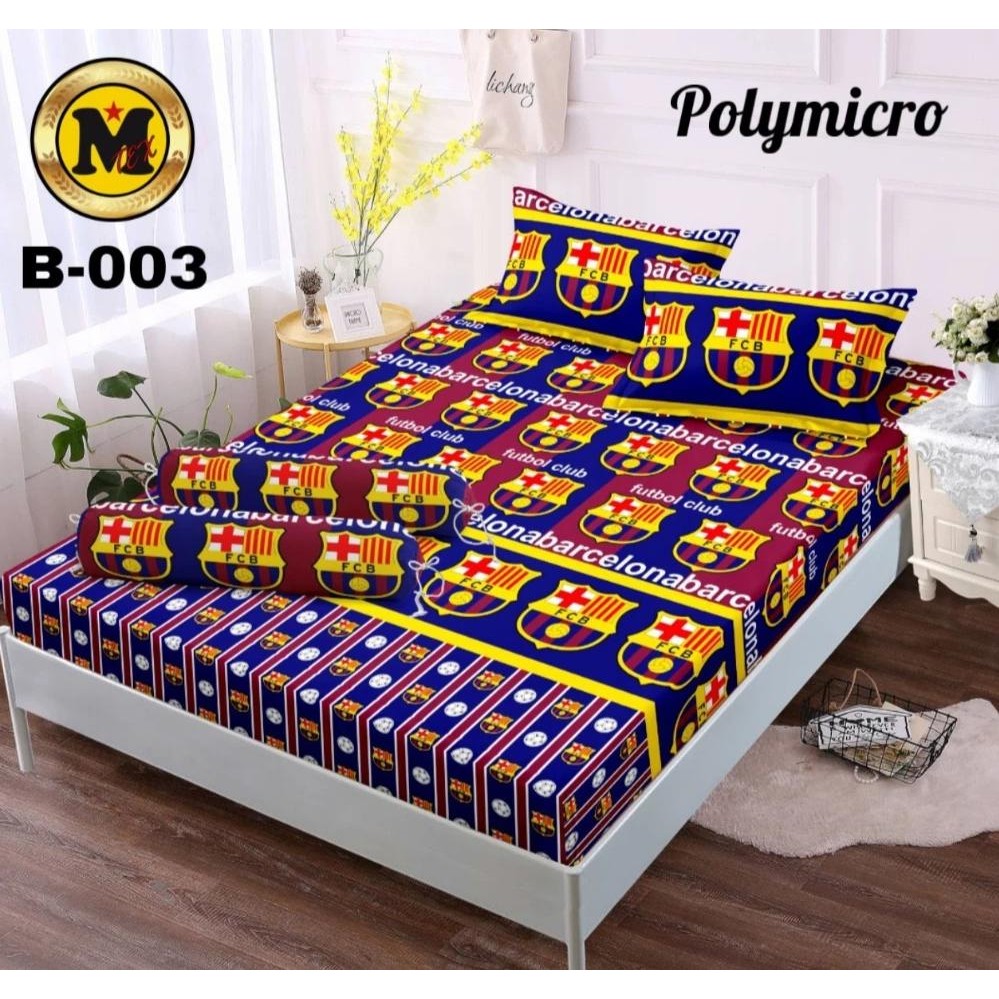 GRATIS ONGKIR [ DAN COD ] TOP 1 PROMO SEPRAI PREMIUM BAHAN KATUN HALUS 3D NO1 UK 180X200 NO2 UK 160X