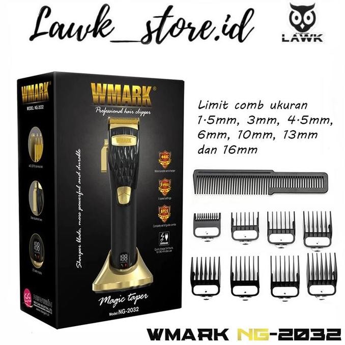 ready stock Paket double magic trimmer and magic clipper wmark NG-2033 NG-2032