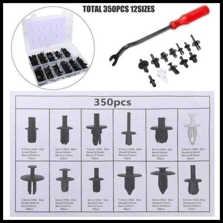 TERBARU KLIP BAUT MOBIL YARIS BAKPAO RIVET KLIP KANCING BODY 