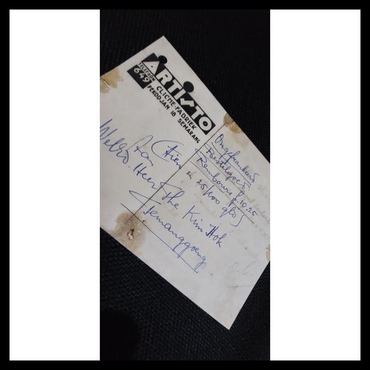 

GRATIS ONGKIR KARTU POS BRIEFKAART ARTISTO TEMANGGOENG !