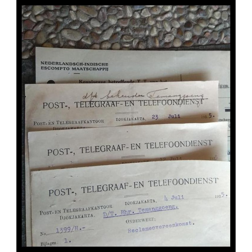 

BEST DEAL DOKUMEN LAWAS TELEGRAF 1935 !!!!