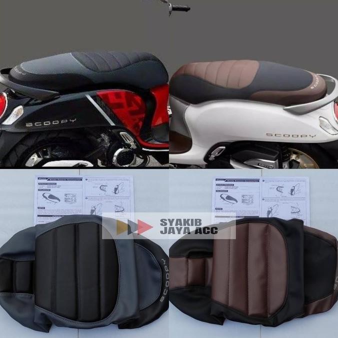Sarung Jok / Seat Cover Honda Scoopy 2021 ORIGINAL