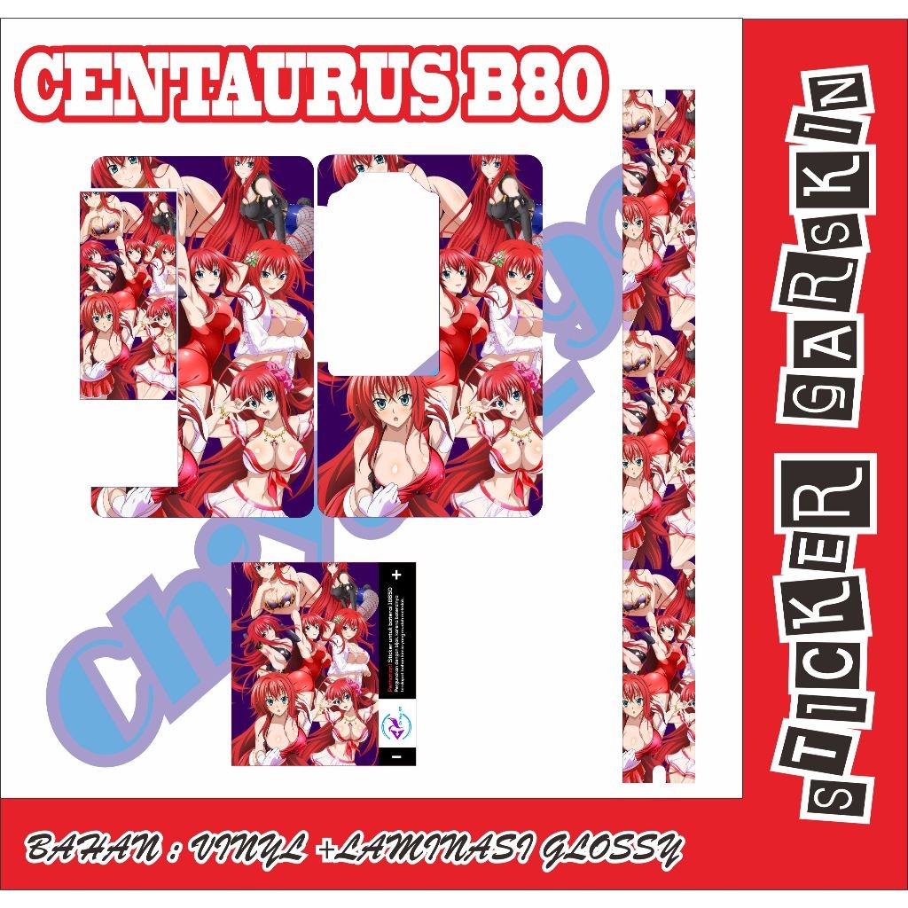 

*Premium Quality* Highscool Dxd B80 F Garskin Custom Stiker Maxdecal Bkn Case COD