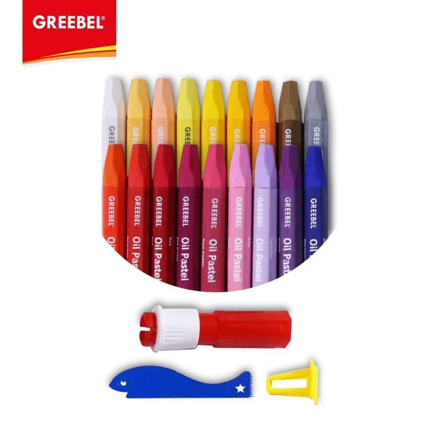 

Um57 Krayon Greebel Kids Oil Pastel Crayon 36 Color/ Warna Um57