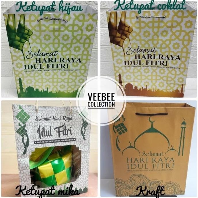 

langsung order saja] Paperbag Idul Fitri besar/ paperbag lebaran/ tas sovenir/ goodie bag