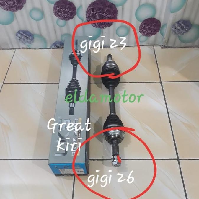 Drive Shaft CV Joint Assy As Roda Komplit Corolla Great AE101 Kiri