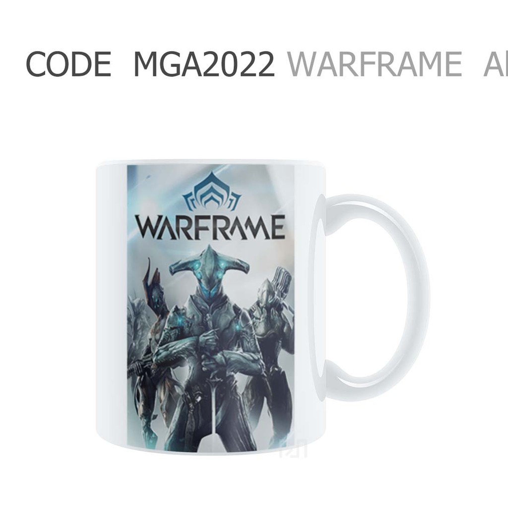 MUGLICIOUS MGA2022 WARFRAME Gaming Artwork Gelas Mug