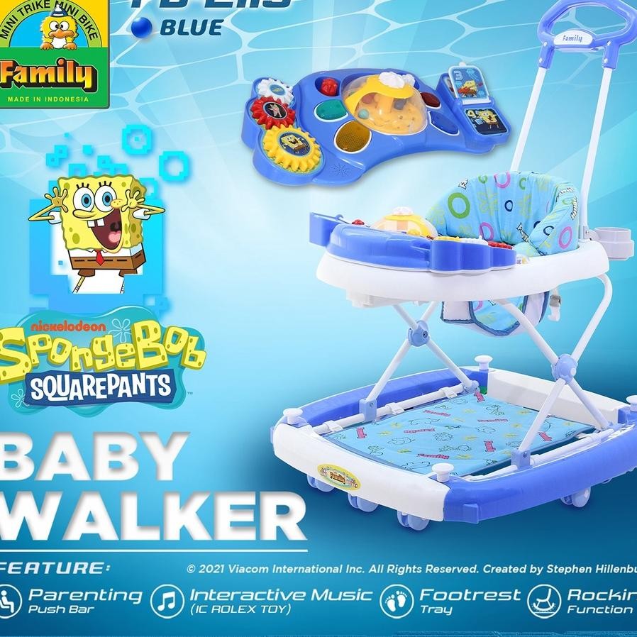 Family Baby Walker 2115 Ayun Mainan Musik Lampu Family 2115