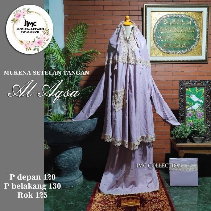 MUKENA SETELAN LENGAN AL AQSA