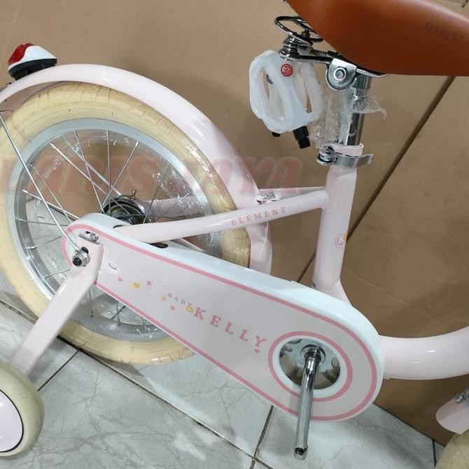 Terlaris Sepeda Anak Element Kelly 16 Inch , Sepeda Anak Perempuan Mini 16 Element , Sepeda Keranjan