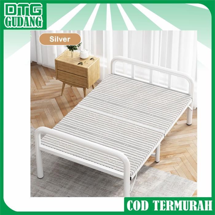 Gudang Dtg Ranjang Lipat Kasur Lipat Folding Bed Portable Ranjang Lipat Kasur Lipat Ranjang Besi Zdc