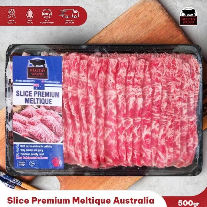

Slice Beef Meltique 500Gr Healthy Wagyu