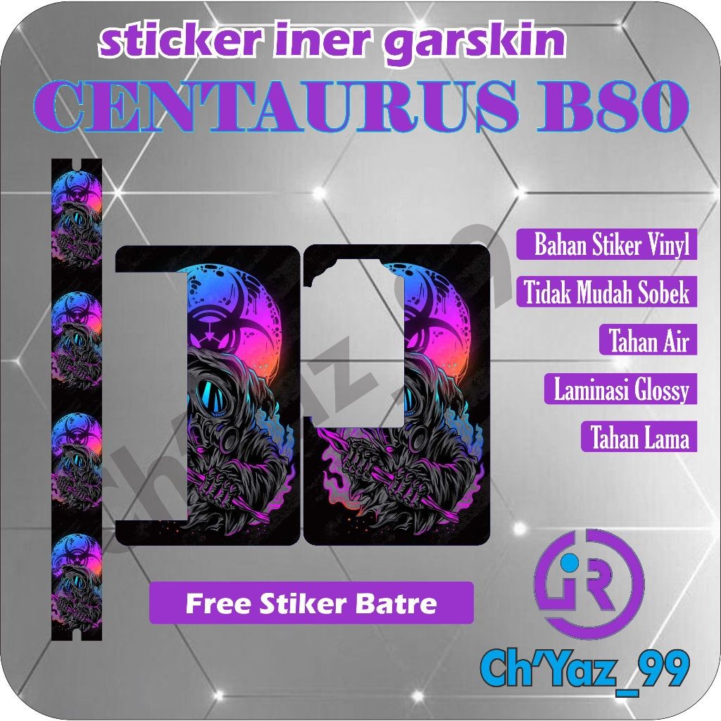 

*Premium Quality* B80 Iner Lengkap F Garskin Custom Stiker Maxdecal Bkn Case COD