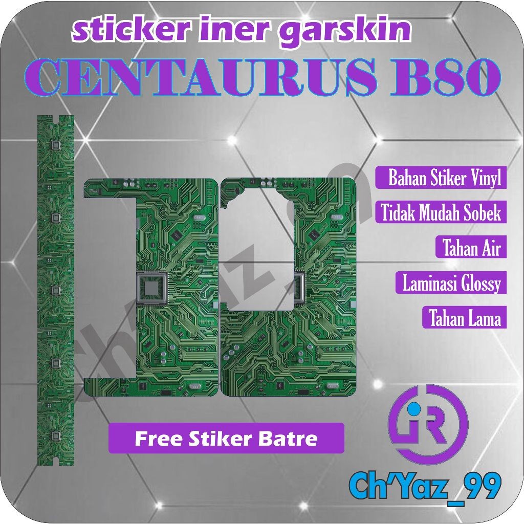 

*Premium Quality* Iner B80 Lengkap Baru T Garskin Custom Stiker Maxdecal Bkn Case COD