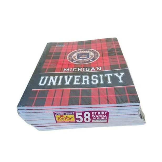 

Buku Tulis Campus 58 Lembar Kiky (10pc) / 1 Pack Buku Tulis CAMPUS Pendek 38 Lembar Isi 10 Pcs Take The Best Buku KIKY University Cambridge California Isi 58 Lembar