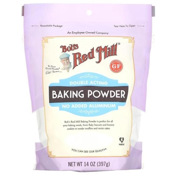 

Bob's Red Mill, Double Acting Baking Powder, Gluten Free, 14 oz (397 g)