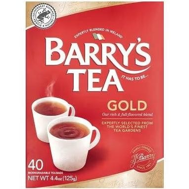 

Barry's Tea, 40 Tea Bags, 4.4 oz (125 g) - Gold Blend