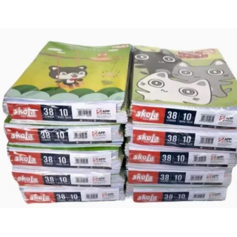 

Buku Tulis Skola By Sidu ( 38 Lembar 1pack Isi 10 Buku )