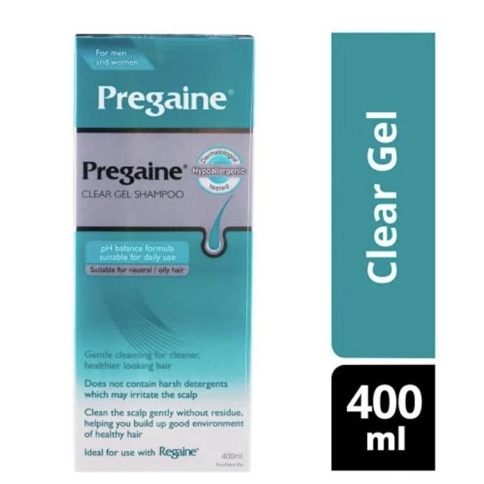 

Pregaine Shampoo Clear Gel 400ml / Biru