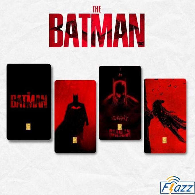 kartu flazz bca gen 2 edisi batman superhero original